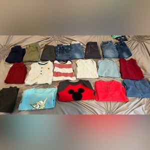Big lot of toddler boy fall/winter clothing, size 12 months